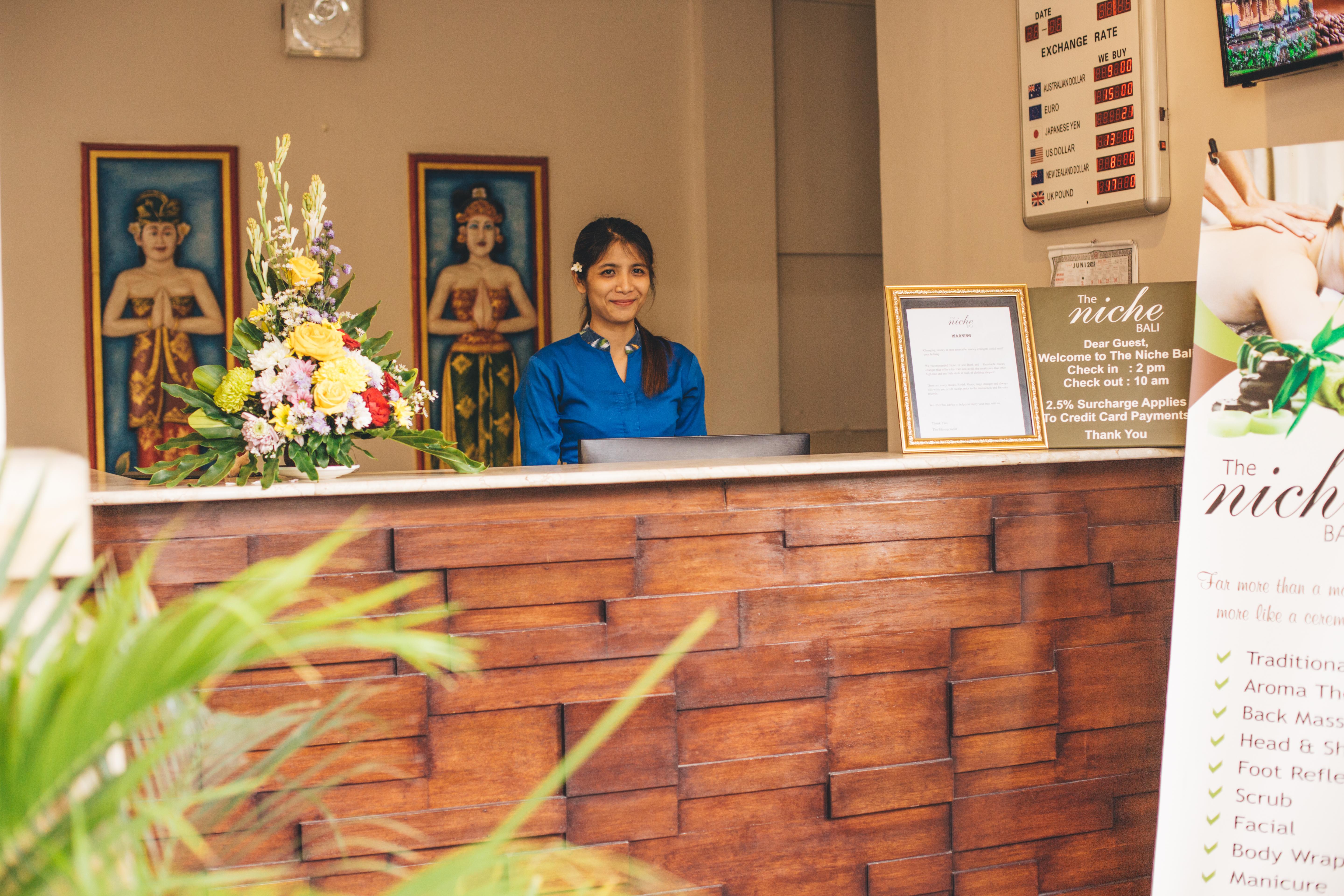 The Niche Bali Hotel Legian Exterior foto